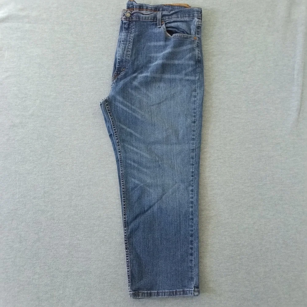 Levis 559 Relaxed Straight Jeans Mens 46x28 Blue Medium Wash Denim 4100565357